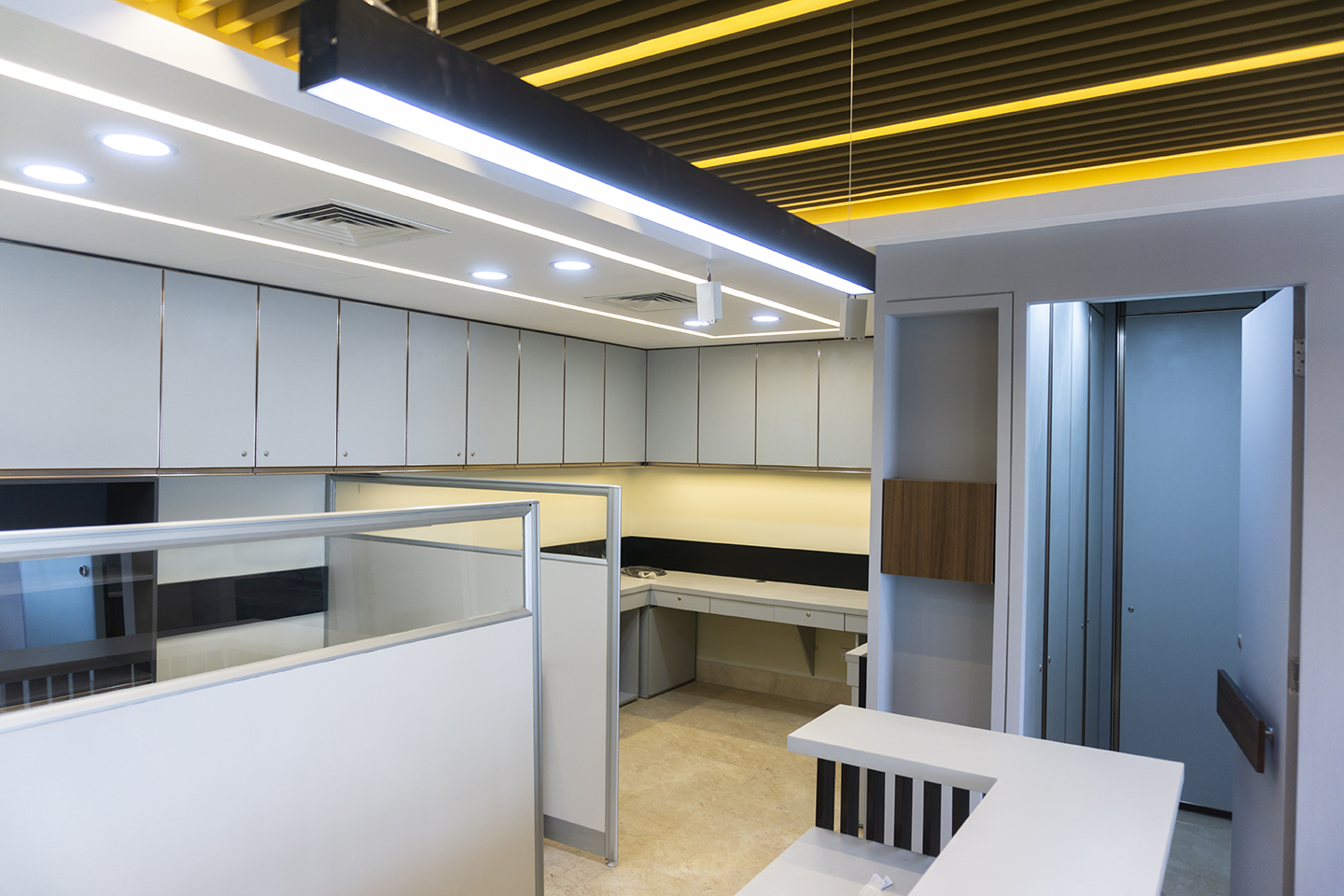 Accounts Section, IT and Manager Room